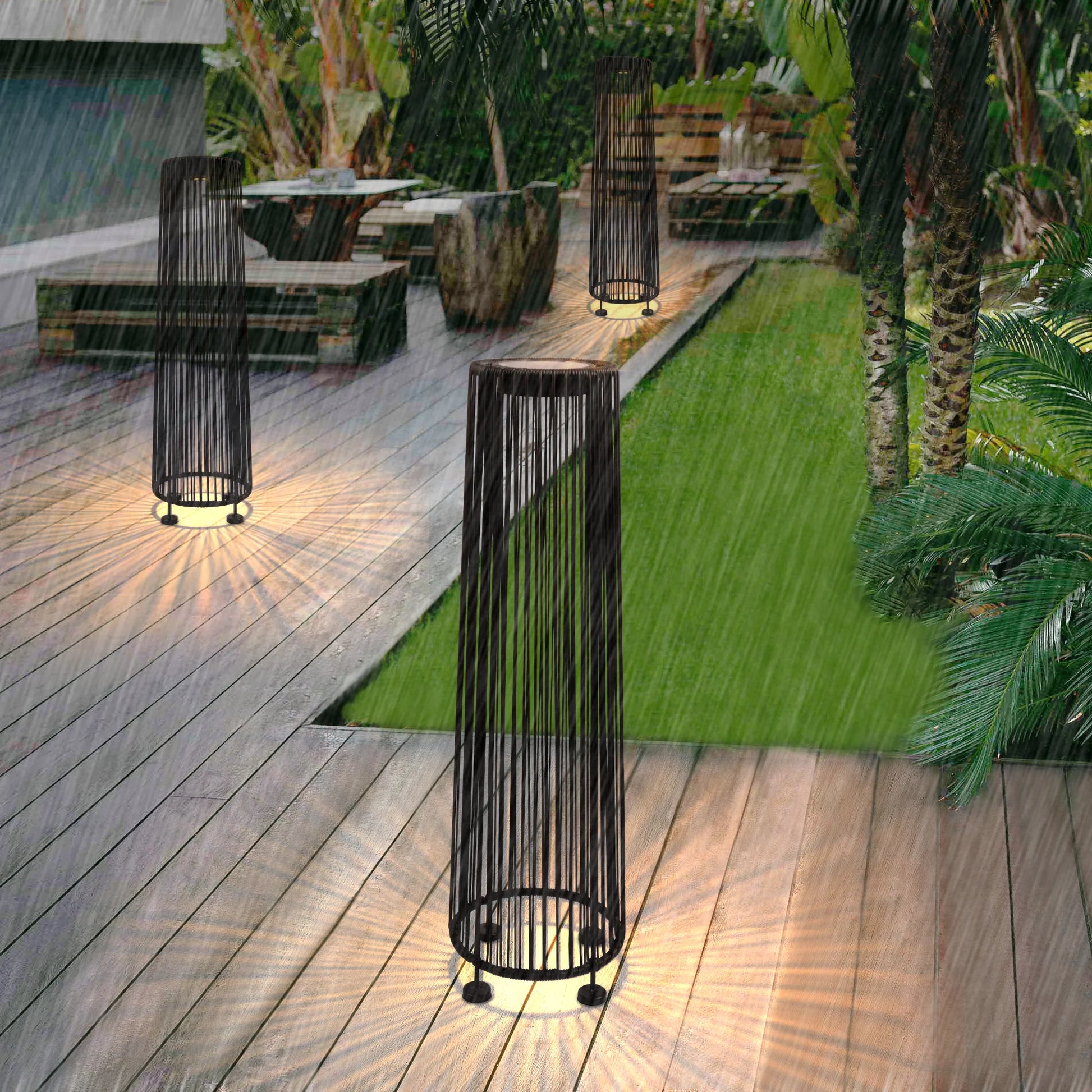 Outdoor Solar Lantern Path Light