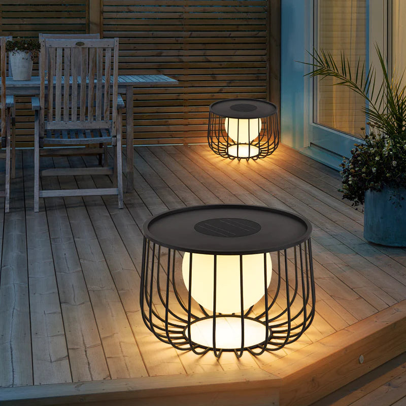 Solar Powered Glow Garden Table